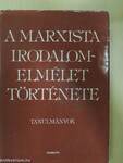 A marxista irodalomelmélet története