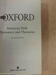 The Oxford American Desk Dictionary and Thesaurus