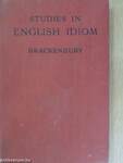 Studies in English Idiom