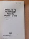 Manual for the Preparation of Industrial Feasibility Studies