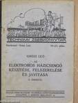 Az elektromos házicsengő készítése, felszerelése és javítása