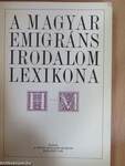 A magyar emigráns irodalom lexikona II. (töredék)