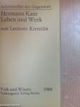 Hermann Kant - Leben und Werk