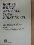 How to Write and Sell Your First Novel