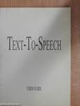 Text-To-Speech