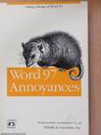 Word 97 Annoyances