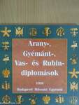 Arany-, gyémánt-, vas- és rubin-diplomások 1999