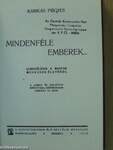 Mindenféle emberek (minikönyv)