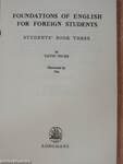 Foundations of English for Foreign Students - Students' Book 3.