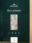 Havi jelentés 1997/4.