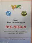 The 12th World Fertilizer Congress - Final Program