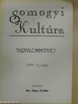 Somogyi Kultúra tartalommutató 1995/1-6. szám