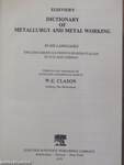 Elsevier's Dictionary of Metallurgy and Metal Working