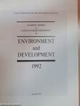 National Report to United Nations Conference on Environment and Development 1992