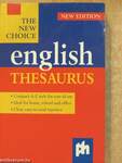 The New Choice English Thesaurus