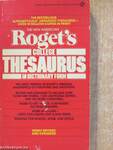 The new american Roget's College Thesaurus in dictionary form