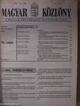Magyar Közlöny 1997. szeptember 3 - október 31. (nem teljes évfolyam)