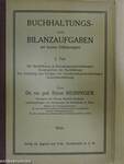 Buchhaltungs- und Bilanzaufgaben mit kurzen Erläuterungen