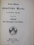 Oscar Wildes Sämtliche Werke in deutscher Sprache 7-8. (gótbetűs)