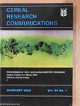 Cereal Research Communications 2006/1. I-II.