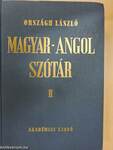 Magyar-angol szótár II. (töredék)