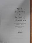 Acta Silvatica & Lignaria Hungarica 2008