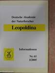 Deutsche Akademie der Naturforscher Leopoldina Informationen Nr. 61 I/2005