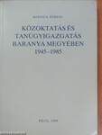 Közoktatás és tanügyigazgatás Baranya megyében