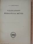 V. G. Bjelinszkij válogatott pedagógiai művei