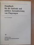 Handbuch für die laufende und mittlere Instandsetzung von Flugzeugen