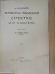 A kecskeméti református főgimnázium értesitője az 1917-18. iskolai évről