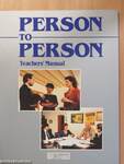 Person to Person - Teachers' Manual