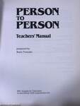 Person to Person - Teachers' Manual