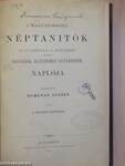 A magyarországi néptanitók 1890. évi augusztus hó 20.-23. napjain Budapesten tartott negyedik egyetemes gyülésének naplója