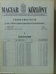 Magyar Közlöny 1991. január-december I-III.