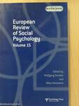 European Review of Social Psychology 15.