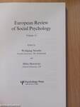 European Review of Social Psychology 15.