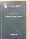 1982. évi Adattár - Az OKGT főbb műszaki és gazdasági mutatószámai