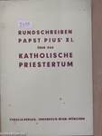 Rundschreiben Papst Pius' XI. über das katholische Priestertum