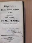 Répertoire du Théátre francais á Berlin no. 385., 61., 225., 3., 243./Don César de Bazan