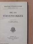 1915. évi törvénycikkek