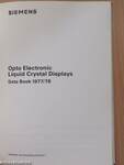 Opto Electronic Liquid Crystal Display - Data Book 1977/78