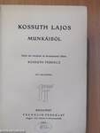 Kossuth Lajos munkáiból