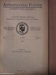 Antropológiai Füzetek 1925/5-6.