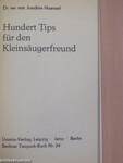 Hundert Tips für den Kleinsäugerfreund