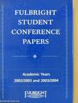 Fulbright Student Conference Papers