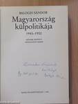 Magyarország külpolitikája 1945-1950 (dedikált példány)