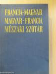 Francia-magyar/magyar-francia műszaki szótár