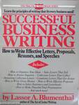 Successful Business Writing