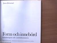 Form och innebörd/Form and Meaning